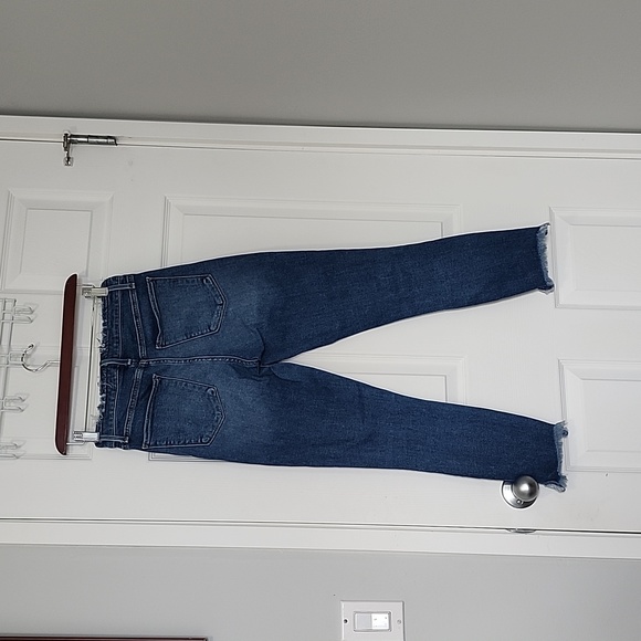 Women's Abercrombie & Fitch Simone high rise distressed ankle jeans 26 - Picture 5 of 11